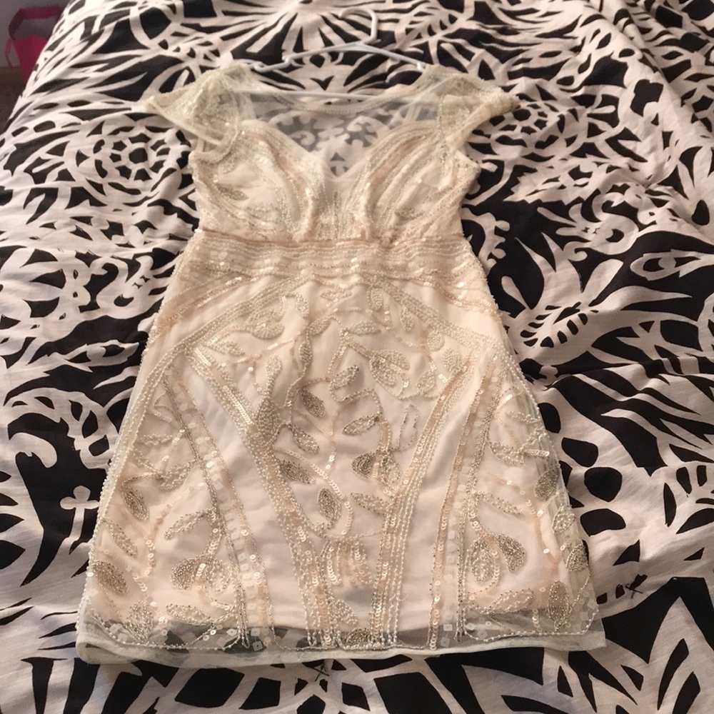 Beaded all over and sequence dress. Mint condition